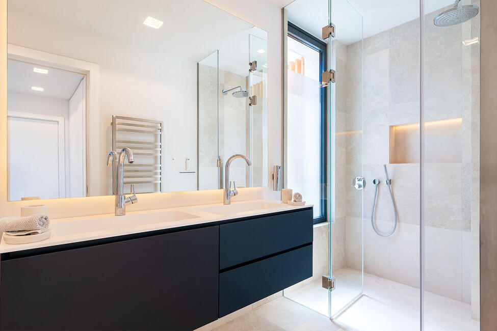 Beeindruckendes Meerblick-Penthouse mit einzigartiger Dachterrasse mit privatem Pool in Nova Santa Ponsa