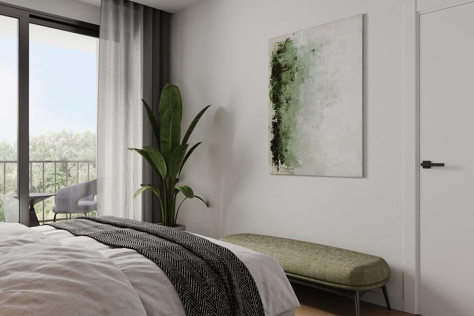 Elegante Neubau-Doppelhaushälfte mit Pool und gepflegtem Garten in Puig de Ros