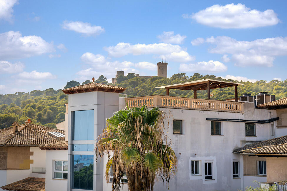 Wunderschöner Stadtpalast mit Pool und Hafenblick in Palma – Son Armadams