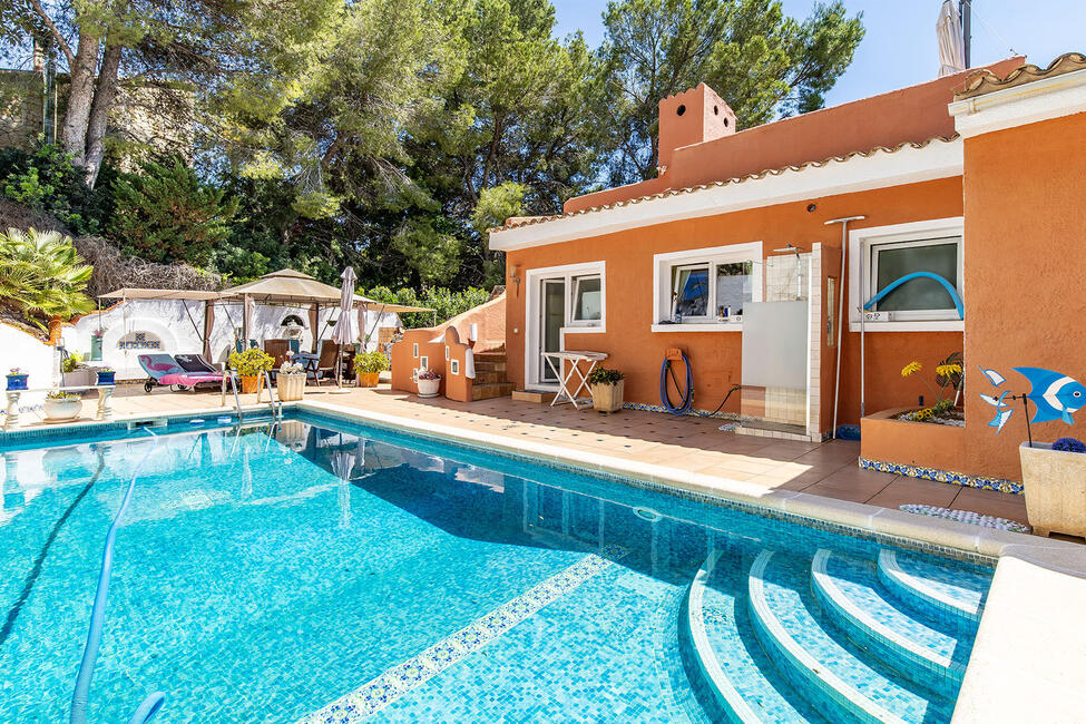 Mediterranes Haus mit Pool in Costa de la Calma