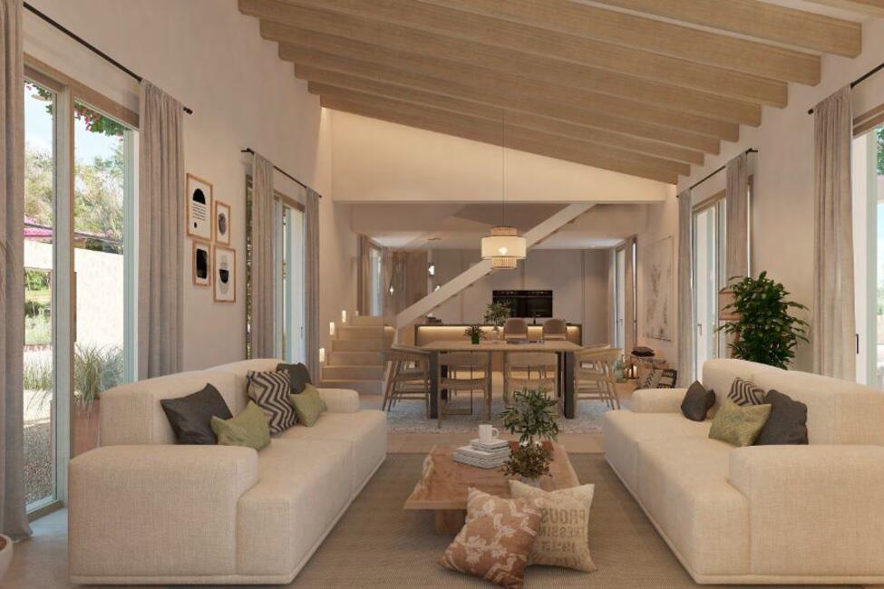 Fantastische Neubau-Finca mit Golf- und Strandnähe in S’Horta