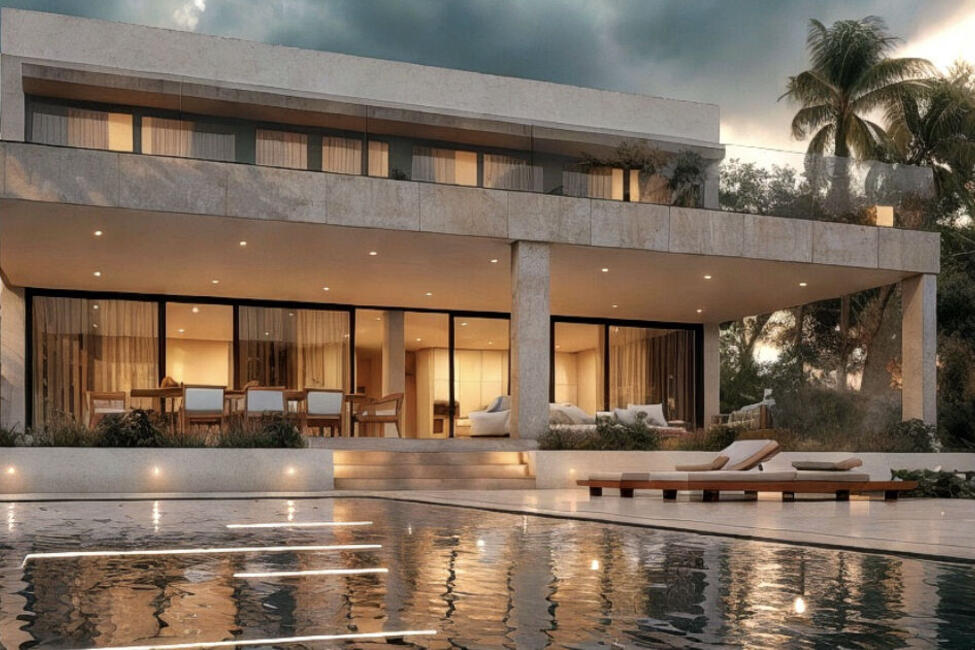 Exklusive Neubau-Luxus-Villa im minimalistischen Stil in Santa Ponsa