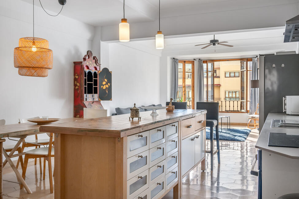 Komplett möbliertes 5-Schlafzimmer-Apartment in Palmas Innenstadt