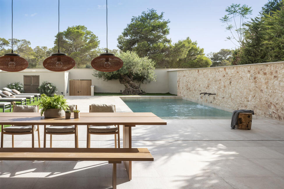 Luxuriöses Neubau-Chalet mit Pool in Strandnähe in Cala Figuera