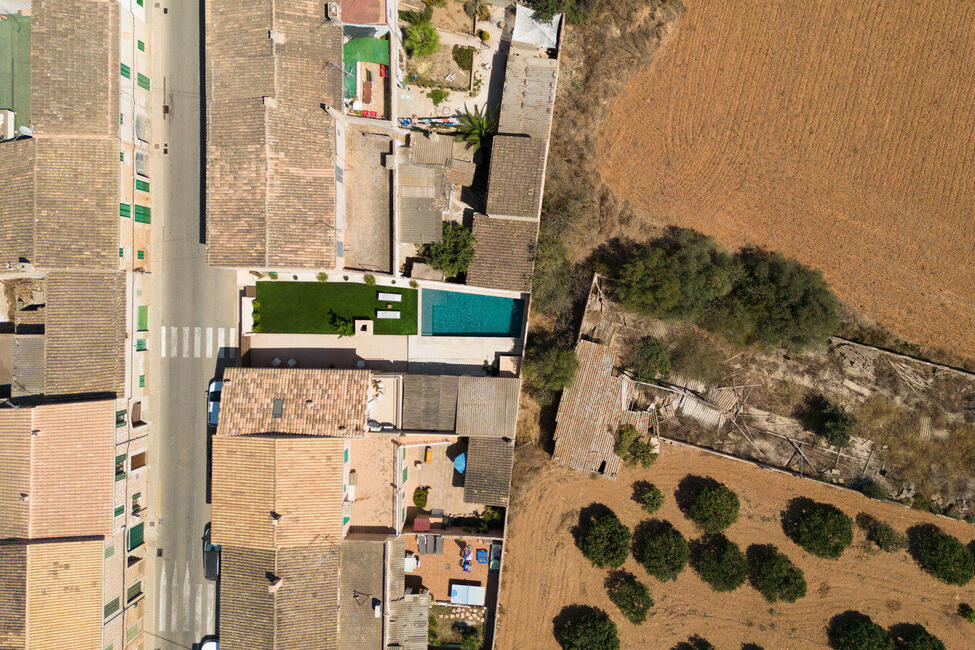 Casa de pueblo lujosamente reformada con piscina en Ses Salines