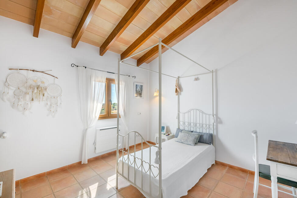 Gepflegte Finca mit Meerblick und Poolprojekt in Porto Cristo
