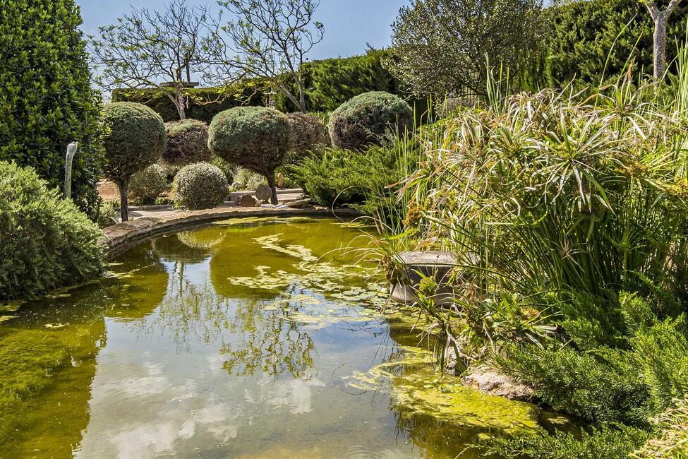 Villa im mallorquinischen Stil mit Pool und Meerblick in Pòrtol