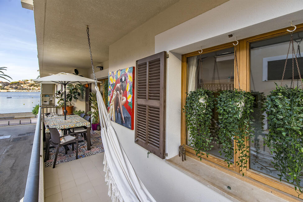 Schönes Apartment in Meeresnähe mit seitlichem Meerblick in Puerto Soller