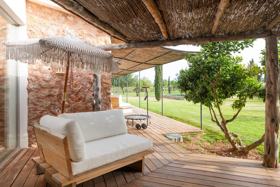 Bonita finca reformada con piscina en Santa Maria del Camí