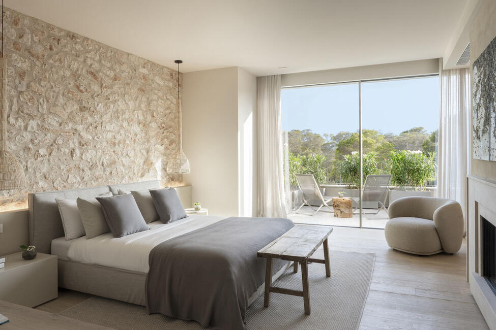 Luxuriöses Neubau-Chalet mit Pool in Strandnähe in Cala Figuera
