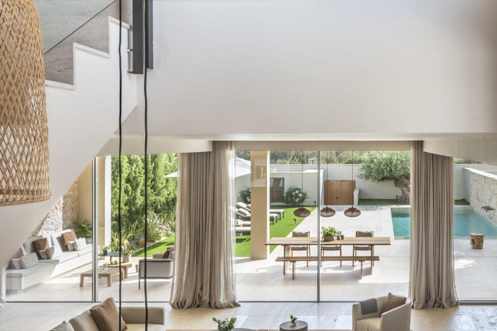 Luxuriöses Neubau-Chalet mit Pool in Strandnähe in Cala Figuera