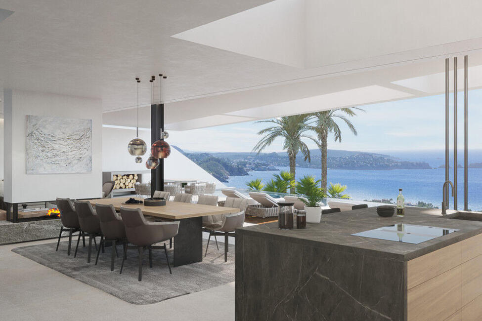 Exklusive Designer-Villa mit spektakulärem Meerblick in Paguera