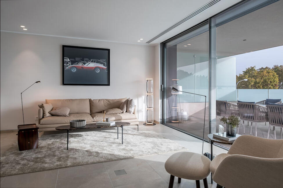 Elegante Apartments in 1er Meereslinie mit Pool und Meerblick in Palma