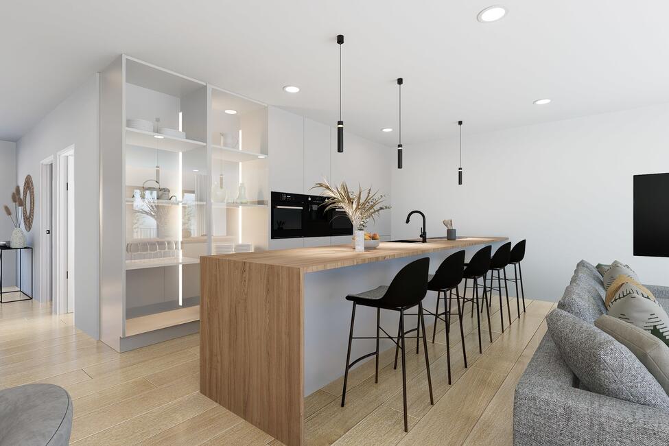 Attraktive Neubau-Villa mit Pool und Meeresweitsicht in Sa Cabaneta