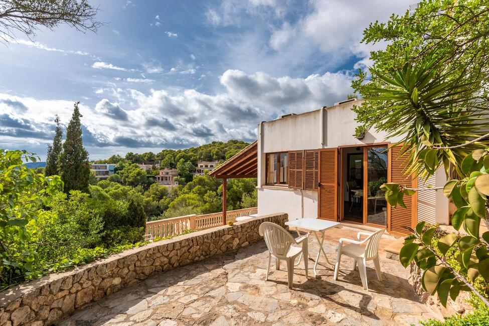 Mediterrane Villa mit fantastischem Meerblick in Costa d’en Blanes