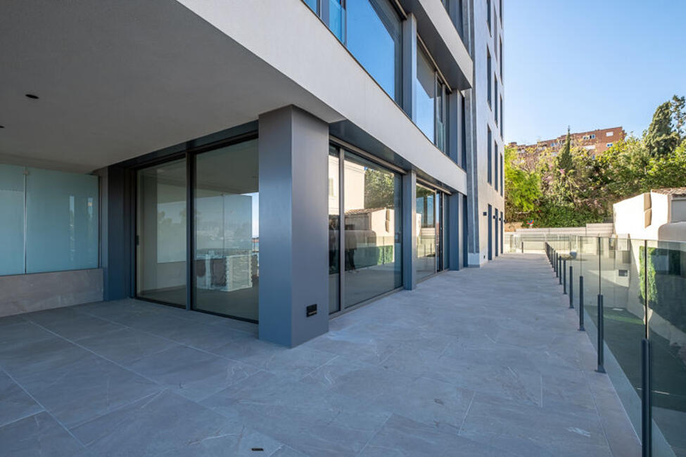 Elegante Apartments in 1er Meereslinie mit Pool und Meerblick in Palma