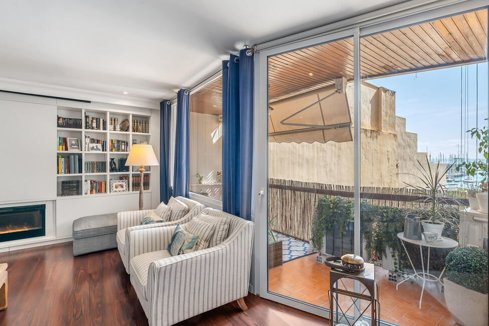 Elegantes Apartment mit Meerblick im renommierten Viertel von Palma