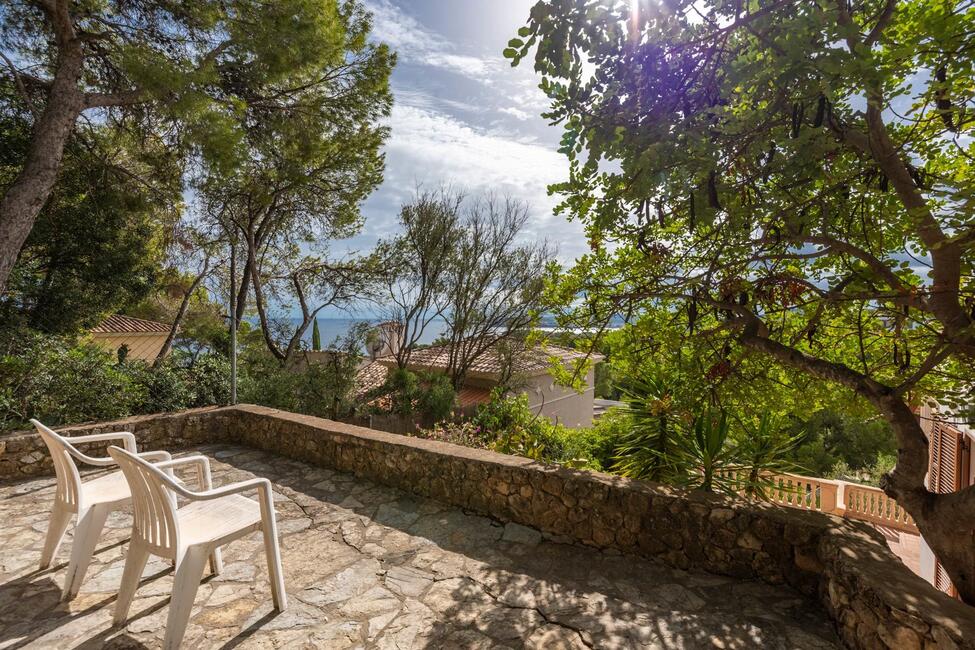 Mediterrane Villa mit fantastischem Meerblick in Costa d’en Blanes