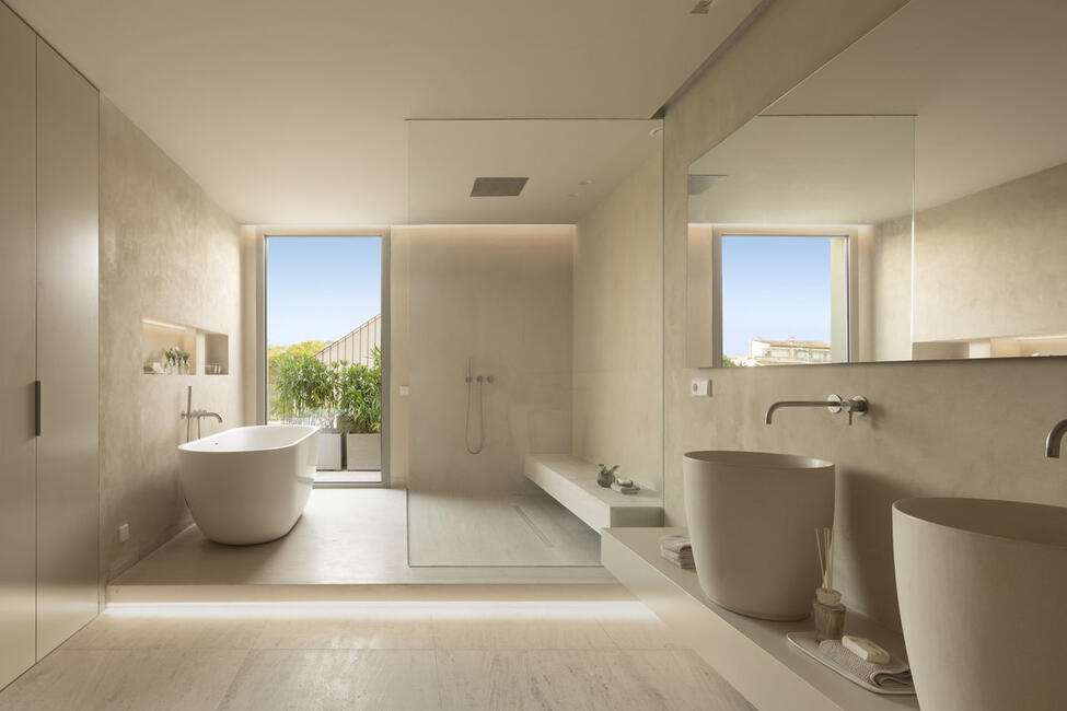 Luxuriöses Neubau-Chalet mit Pool in Strandnähe in Cala Figuera