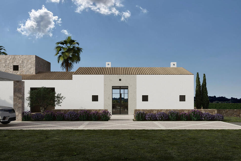 Modern-Mediterranean finca new-build project at the gates of Ses Salines