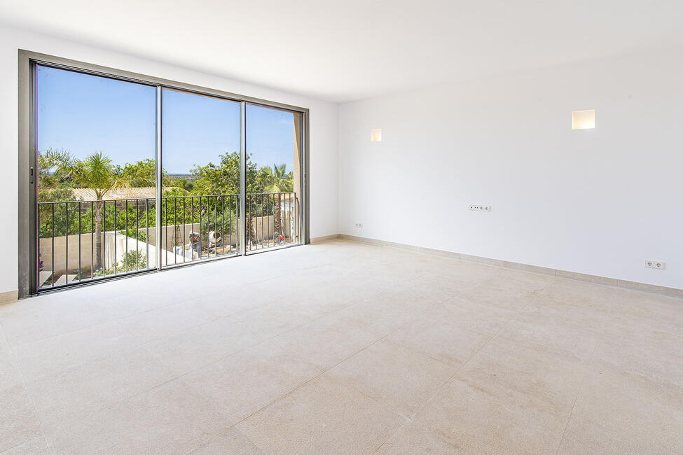 Exklusives Neubau-Reihenhaus mit Panoramablick und Pool in Ses Salines