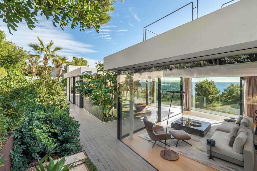 Atemberaubende Designer-Villa mit sensationellem Meerblick in Costa den Blanes