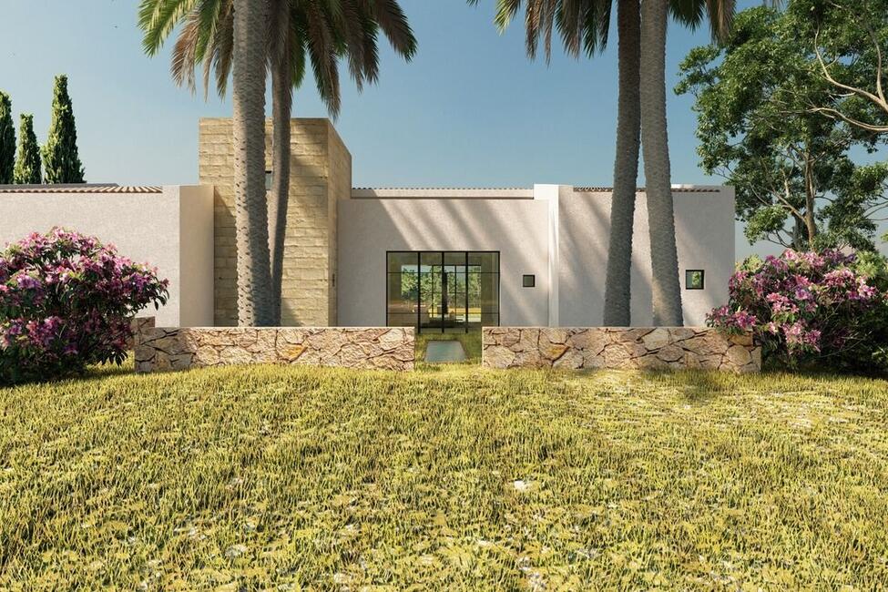 Elegantes Finca Neubauprojekt mit Pool bei Ses Salines