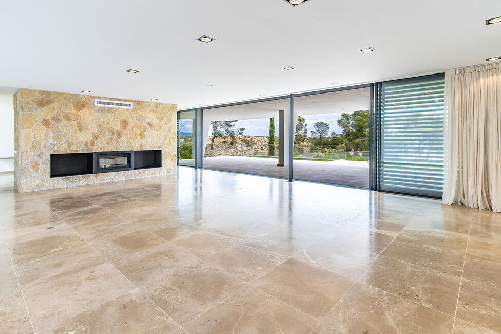 Neubau-Luxusvilla mit wunderschönem Meerblick in Sol de Mallorca