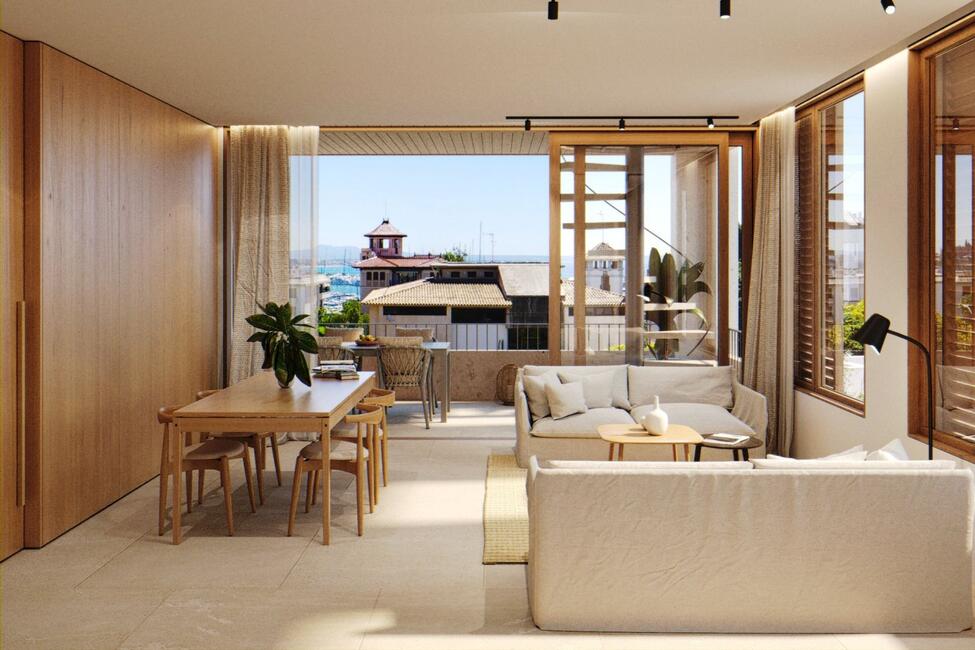 Fantastisches Penthouse mit Privatpool nahe Paseo Maritimo in Palma