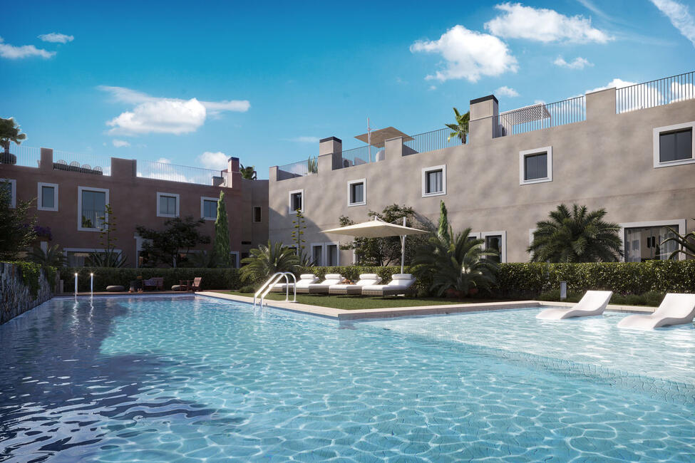 Elegant new-build duplex with communal pool in Ses Salines