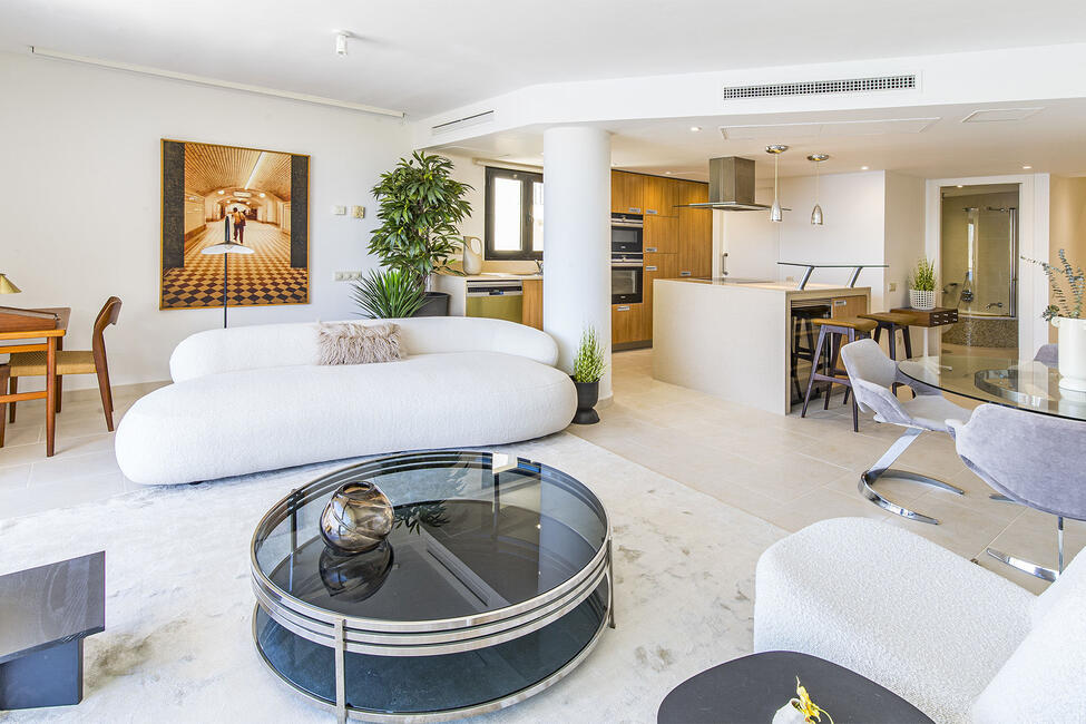 Renoviertes Apartment mit Meerblick und Meerzugang in Puerto Andratx