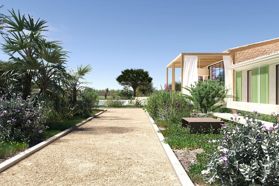 Traumhafte Neubau-Finca mit Meerweitsicht in Marratxi