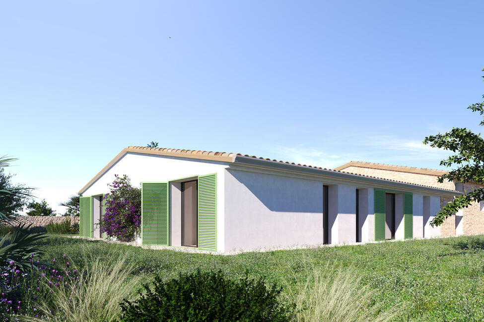 Traumhafte Neubau-Finca mit Meerweitsicht in Marratxi