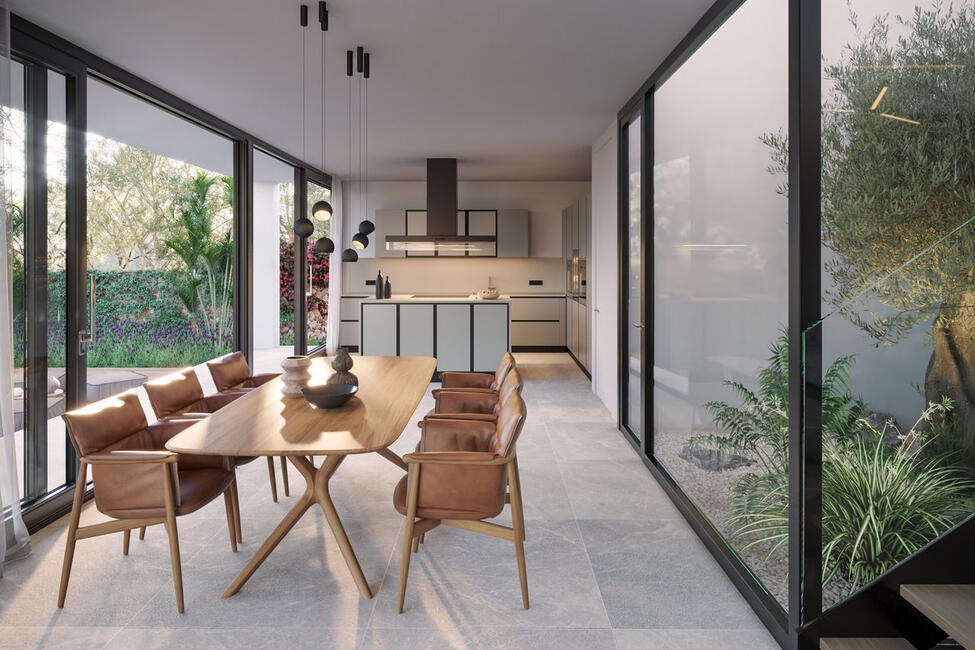 Luxuriöse Neubau-Villa mit wunderschönem Poolbereich in Sa Cabaneta