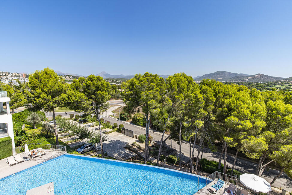 Fabelhaftes Penthouse mit Gemeinschaftspool in Strandnähe in Santa Ponsa
