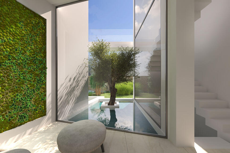 Top Designer-Neubau-Villa mit fantastischem Teil-Meerblick in El Toro