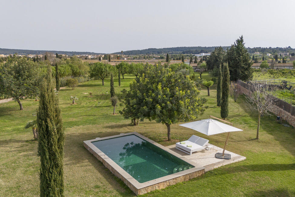 Bonita finca reformada con piscina en Santa Maria del Camí