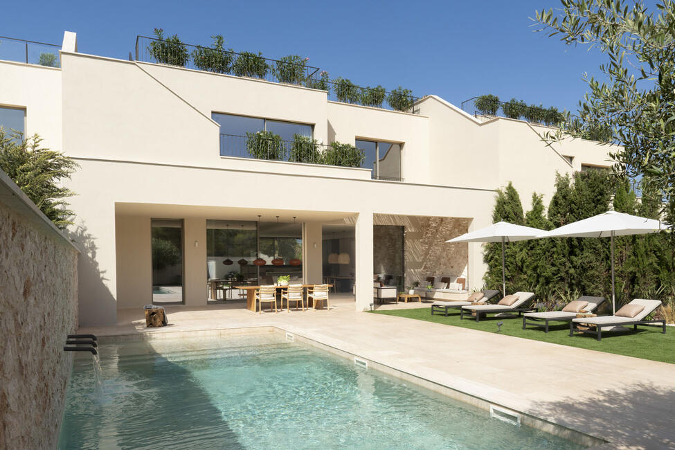 Luxuriöses Neubau-Chalet mit Pool in Strandnähe in Cala Figuera