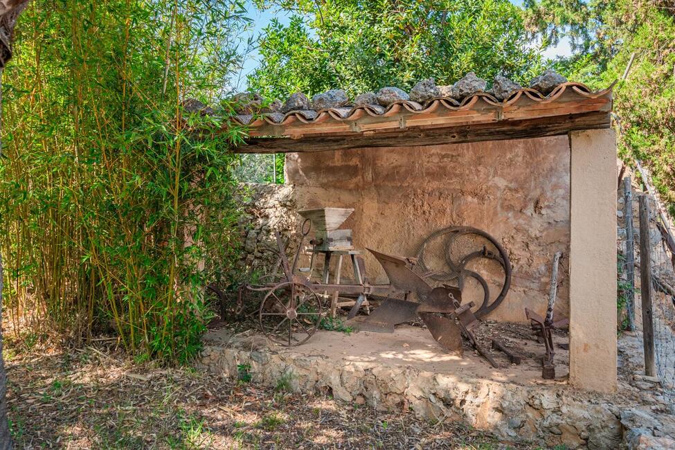 Renovierungsbedürftige Finca mit 9.6 ha Land in ruhiger Lage bei Alaro