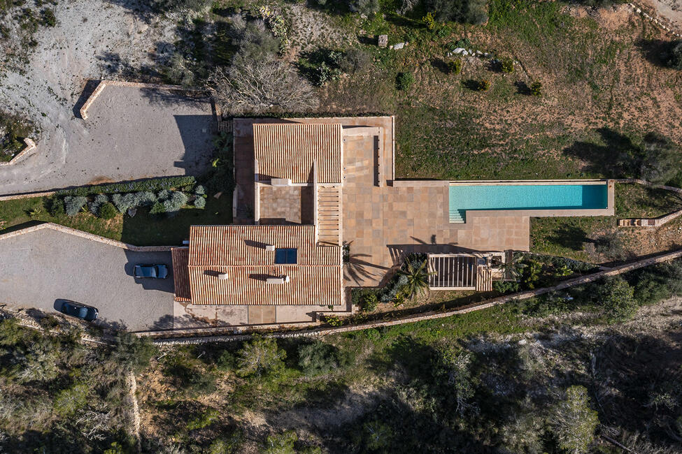 Unique finca with pool and mountain views in Cas Concos Des Cavaller