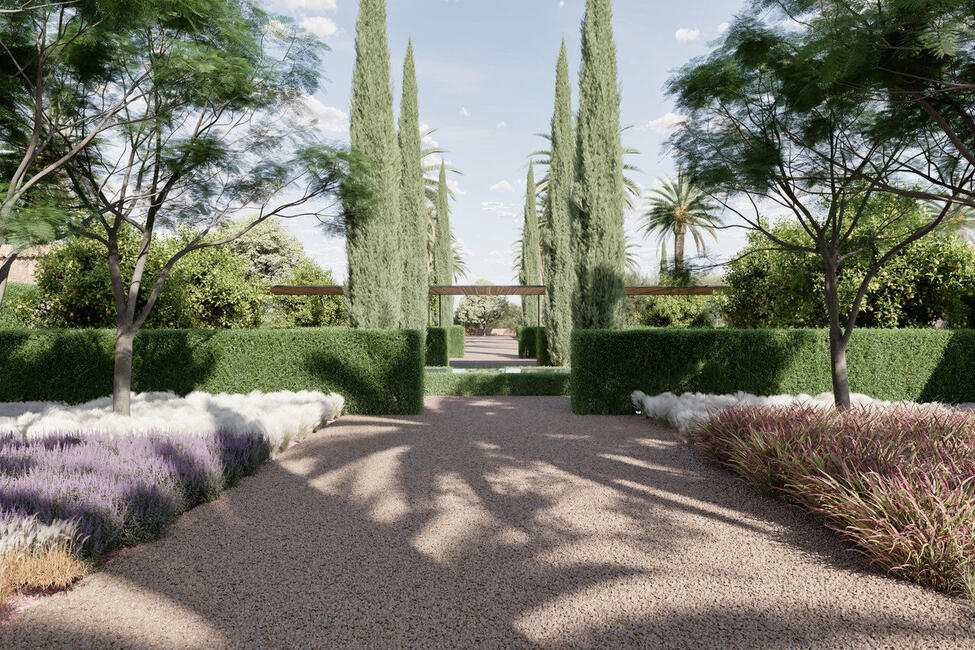 Luxuriöse Neubau-Finca mit Pool, in Strandnähe in Sa Rápita