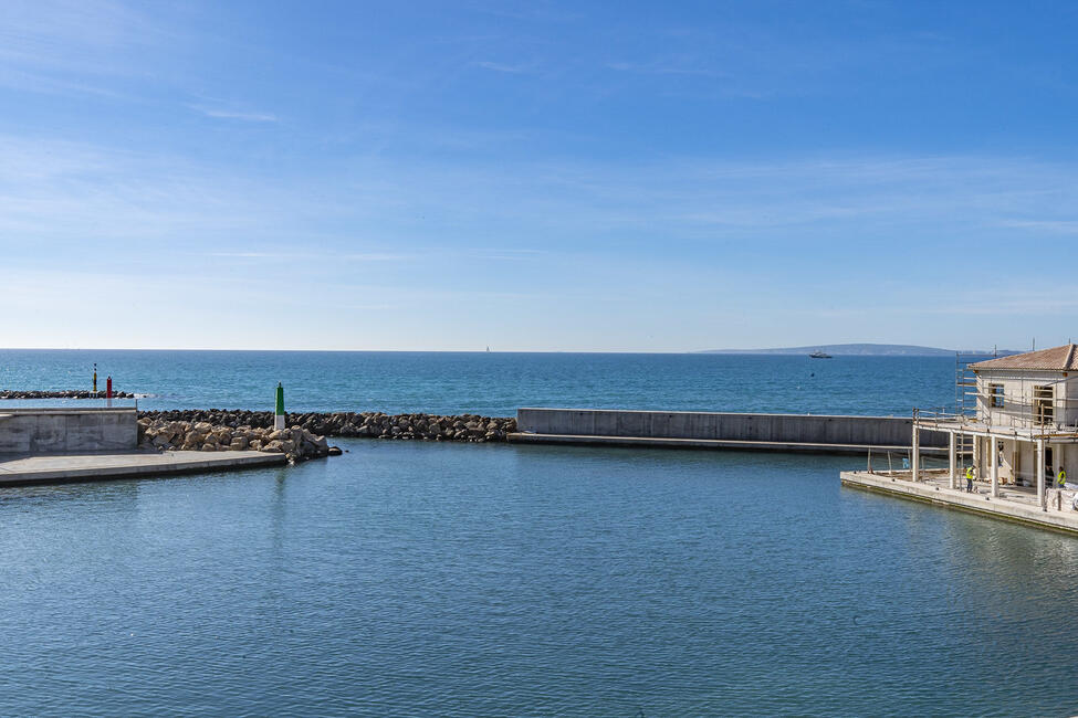 Maravilloso ático en 1ª línea de mar con espectaculares vistas al mar en Portixol