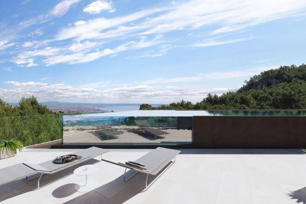 Spectacular villa with views of the bay of Palma in Son Vida