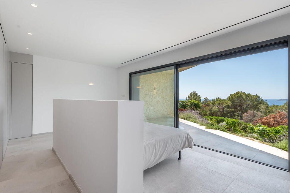 Beeindruckende Neubauvilla mit tollem Meerblick in Costa d’en Blanes