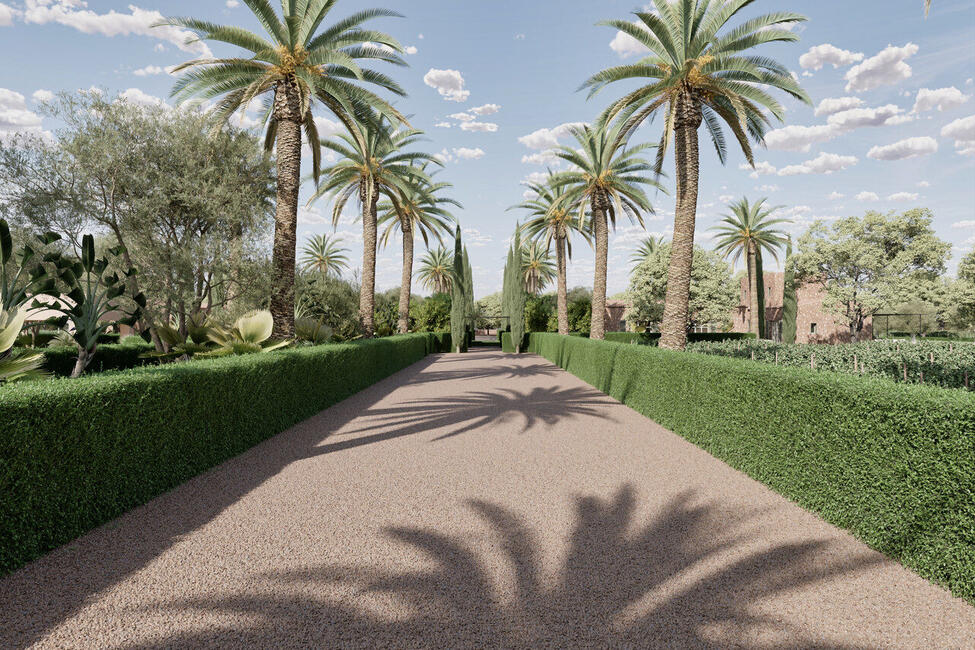 Luxuriöse Neubau-Finca mit Pool, in Strandnähe in Sa Rápita