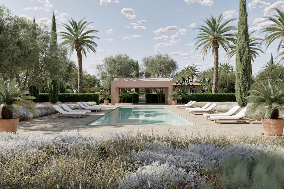 Luxuriöse Neubau-Finca mit Pool, in Strandnähe in Sa Rápita