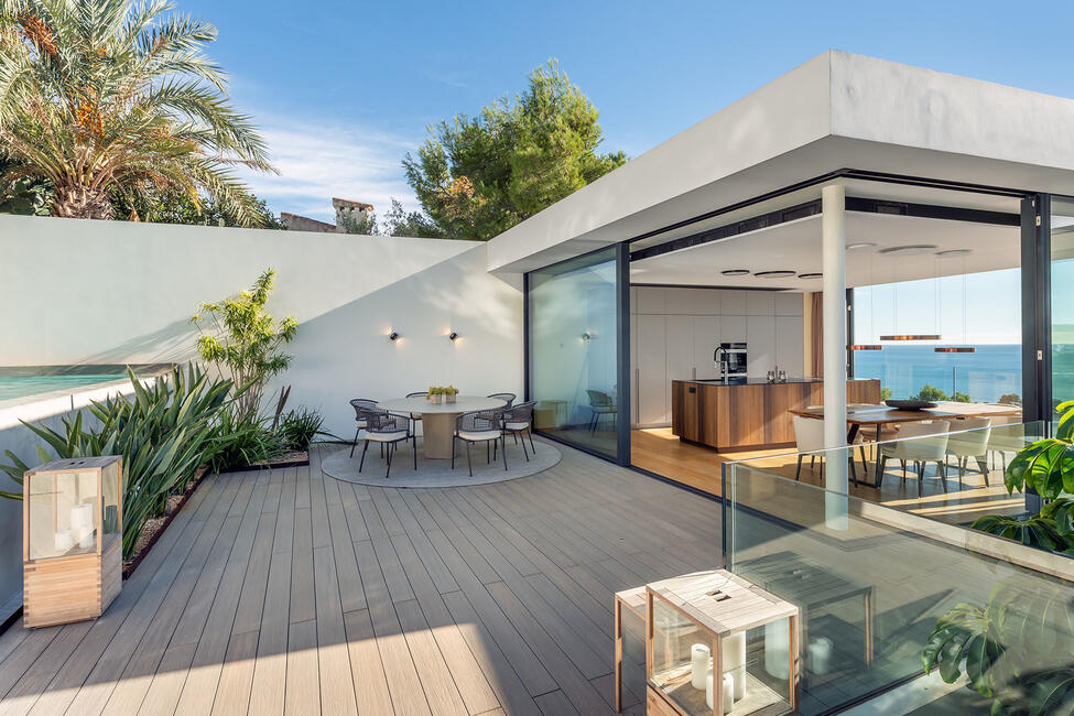 Atemberaubende Designer-Villa mit sensationellem Meerblick in Costa den Blanes