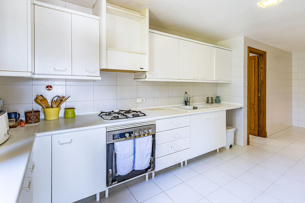 Tolles Apartment mit herrlichem Meerblick und Gemeinschaftspool in Cas Catalá