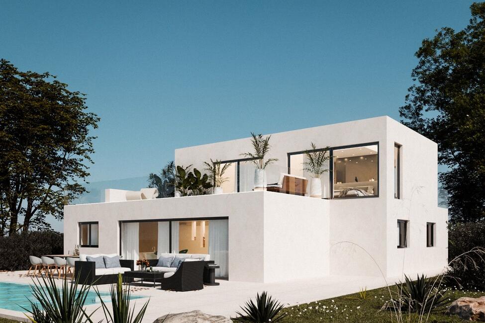 Fantastische Neubauvilla mit Pool in Bahia Grande