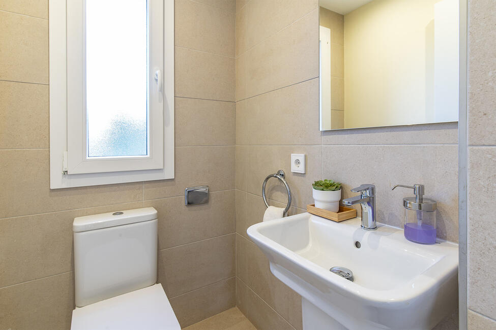 Attractive new-build villa with sea views in upmarket residential complex in Sa Rapita